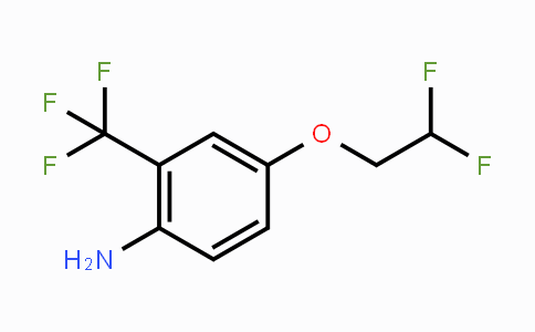 CAS No. 1242458-44-1, 4-(2,2-Difluoroethoxy)-2-trifluoromethylphenylamine