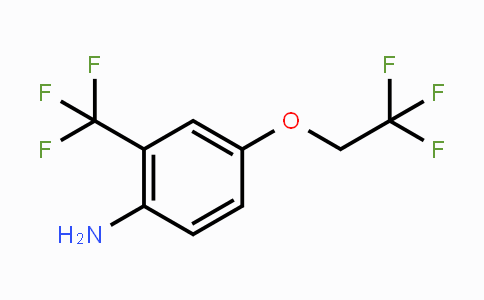 CAS No. 1019441-72-5, 4-(2,2,2-Trifluoroethoxy)-2-trifluoromethylphenylamine