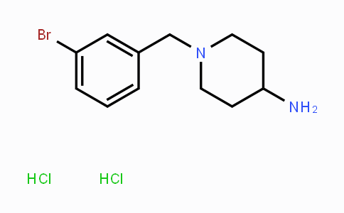CAS No. 1286263-45-3, 1-(3-Bromobenzyl)piperidin-4-ylamine dihydrochloride