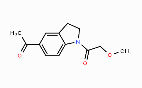 CAS No. 1904468-47-8, 1-(5-Acetyl-2,3-dihydroindol-1-yl)-2-methoxyethanone