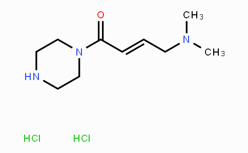 CAS No. 2209536-27-4, 4-Dimethylamino-1-piperazin-1-yl-but-2-en-1-one dihydrochloride