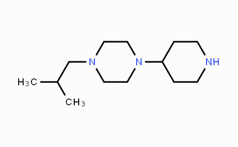 CAS No. 1082545-66-1, 1-Isobutyl-4-piperidin-4-yl-piperazine