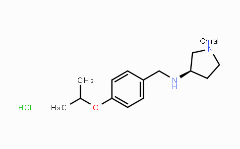 R 1-(4-Isopropoxybenzyl)pyrrolidin-3-ylamine hydrochloride