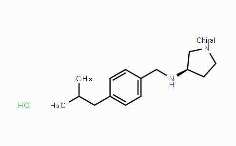 R 1-(4-Isobutylbenzyl)pyrrolidin-3-ylamine hydrochloride