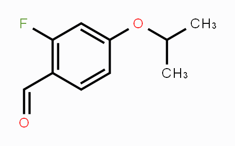 CAS No. 1242070-92-3, 2-Fluoro-4-isopropoxybenzaldehyde