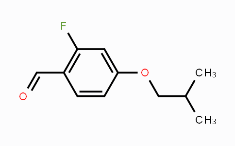 CAS No. 1997067-58-9, 2-Fluoro-4-isobutoxybenzaldehyde