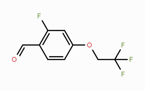 CAS No. 1588507-91-8, 2-Fluoro-4-(2,2,2-trifluoroethoxy)benzaldehyde