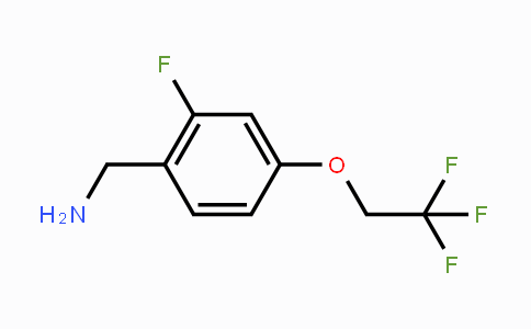 CAS No. 1504454-46-9, 2-Fluoro-4-(2,2,2-trifluoroethoxy)benzylamine
