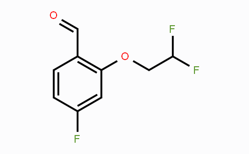 CAS No. 2168381-16-4, 2-(2,2-Difluoroethoxy)-4-fluorobenzaldehyde