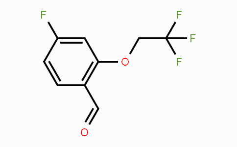 CAS No. 2167798-83-4, 4-Fluoro-2-(2,2,2-trifluoroethoxy)benzaldehyde