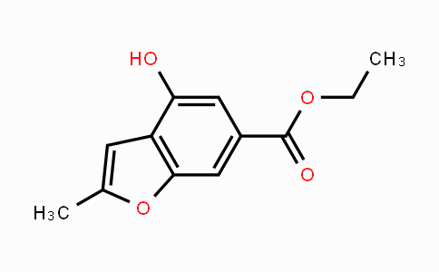 CAS No. 894779-28-3, Ethyl 4-hydroxy-2-methylbenzofuran-6-carboxylate