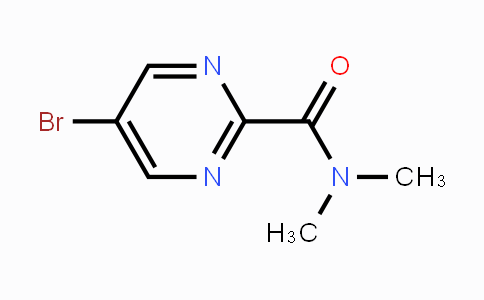 CAS No. 915948-92-4, 5-Bromo-N,N-dimethylpyrimidine-2-carboxamide
