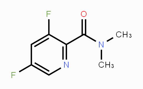 CAS No. 1245215-73-9, 3,5-Difluoropyridine-2-carboxylic acid dimethylamide