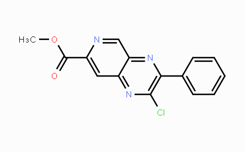 CAS No. 1383704-29-7, Methyl-2-chloro-3-phenylpyrido[3,4-b]pyrazine-7-carboxylate