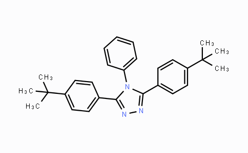 CAS No. 203799-76-2, 3,5-Bis(4-tert-butylphenyl)-4-phenyl-4H-1,2,4-triazole