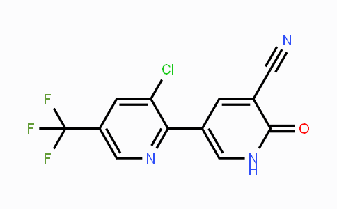CAS No. 339029-59-3, 3-Chloro-6'-oxo-5-(trifluoromethyl)-1',6'-dihydro-[2,3'-bipyridine]-5'-carbonitrile