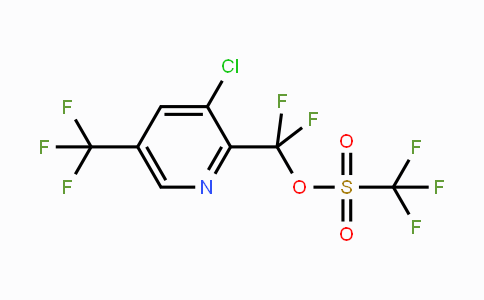 CAS No. 1823188-15-3, (3-Chloro-5-(trifluoromethyl)pyridin-2-yl)difluoromethyl trifluoromethanesulfonate