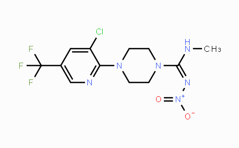 CAS No. 1823194-77-9, (Z)-4-(3-Chloro-5-(trifluoromethyl)pyridin-2-yl)-N-methyl-N'-nitropiperazine-1-carboximidamide