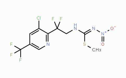 CAS No. 1823194-68-8, N-{2-[3-Chloro-5-(trifluoromethyl)pyridin-2-yl]-2,2-difluoroethyl}-N'-nitro(methylsulfanyl)methanimidamide