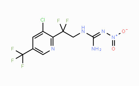 CAS No. 1823194-73-5, N-{2-[3-Chloro-5-(trifluoromethyl)pyridin-2-yl]-2,2-difluoroethyl}-N''-nitrouanidine
