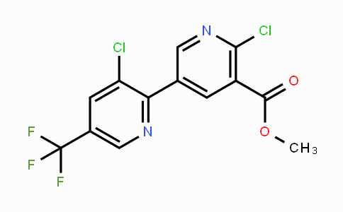 CAS No. 1823183-10-3, Methyl 3,6'-dichloro-5-(trifluoromethyl)-[2,3'-bipyridine]-5'-carboxylate