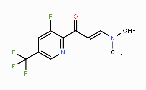 CAS No. 1823194-65-5, 3-(Dimethylamino)-1-[3-fluoro-5-(trifluoromethyl)pyridin-2-yl]prop-2-en-1-one