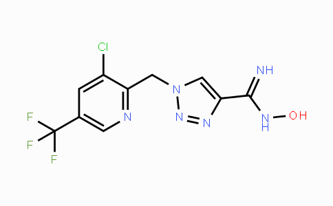 MC112712 | 1823184-42-4 | 1-((3-Chloro-5-(trifluoromethyl)pyridin-2-yl)methyl)-N-hydroxy-1H-1,2,3-triazole-4-carboximidamide