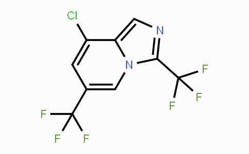 1823182-98-4 | 8-Chloro-3,6-bis(trifluoromethyl)imidazo[1,5-a]pyridine