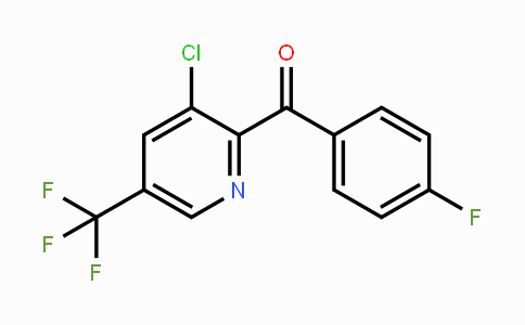 CAS No. 1823188-27-7, (3-Chloro-5-(trifluoromethyl)pyridin-2-yl)(4-fluorophenyl)methanone