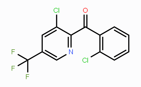 CAS No. 1823182-32-6, (3-Chloro-5-(trifluoromethyl)pyridin-2-yl)(2-chlorophenyl)methanone