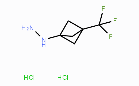 CAS No. 1823931-68-5, [3-(Trifluoromethyl)bicyclo[1.1.1]pentan-1-yl]hydrazine dihydrochloride