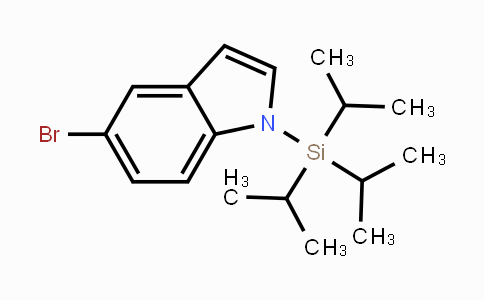 CAS No. 128564-66-9, 5-Bromo-1-(triisopropylsilyl)-1H-indole