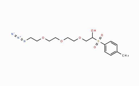 CAS No. 168640-82-2, 2-[2-[2-(2-Azidoethoxy)ethoxy]ethoxy]-1-(p-toluenesulfonyl)-ethanol