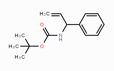 CAS No. 91230-12-5, N-Boc-(+/-)-1-phenylprop-2-en-amine