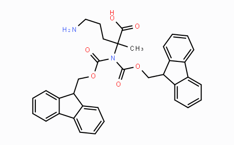 CAS No. 1219207-80-3, Di-Fmoc-alpha-methyl-DL-ornithine