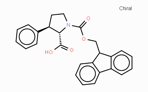 CAS No. 281655-32-1, Fmoc-(2S,3R)-3-phenylpyrrolidine-2-carboxylic acid