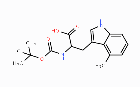 CAS No. 1219232-56-0, Boc-4-methyl-DL-tryptophan