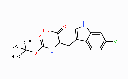 CAS No. 1219193-65-3, Boc-6-chloro-DL-tryptophan
