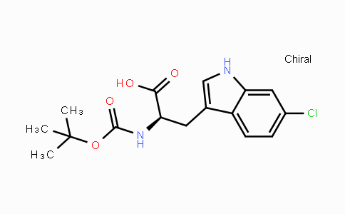 CAS No. 1217738-82-3, Boc-6-chloro-D-tryptophan