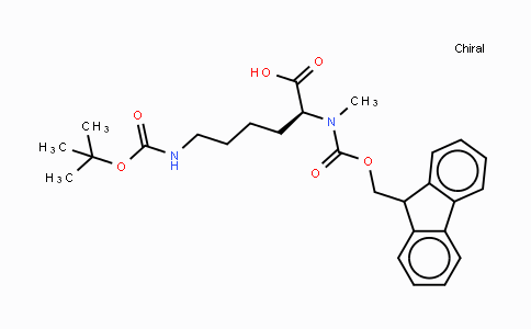 CAS No. 197632-76-1, Fmoc-Nalpha-methyl-Ne-t-Boc-L-lysine