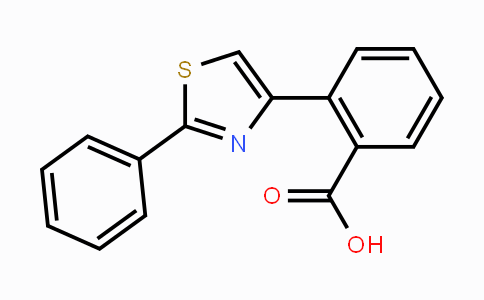 CAS No. 60510-56-7, 2-(2-Phenyl-1,3-thiazol-4-yl)benzene-carboxylic acid