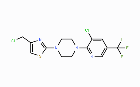 CAS No. 303150-21-2, 1-[4-(Chloromethyl)-1,3-thiazol-2-yl]-4-[3-chloro-5-(trifluoromethyl)-2-pyridinyl]piperazine