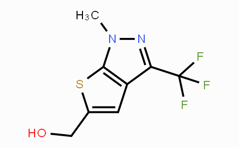 CAS No. 338982-22-2, [1-Methyl-3-(trifluoromethyl)-1H-thieno-[2,3-c]pyrazol-5-yl]methanol