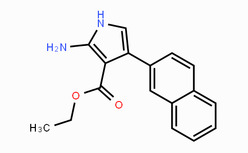 CAS No. 338400-98-9, Ethyl 2-amino-4-(2-naphthyl)-1H-pyrrole-3-carboxylate