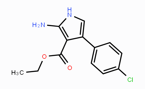 CAS No. 309713-15-3, Ethyl 2-amino-4-(4-chlorophenyl)-1H-pyrrole-3-carboxylate