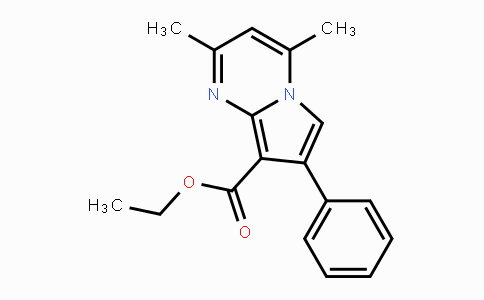 CAS No. 338419-86-6, Ethyl 2,4-dimethyl-7-phenylpyrrolo-[1,2-a]pyrimidine-8-carboxylate