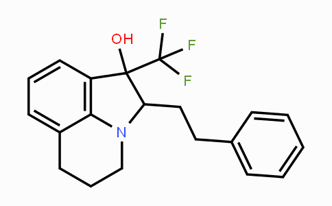 CAS No. 439095-60-0, 2-Phenethyl-1-(trifluoromethyl)-1,2,5,6-tetrahydro-4H-pyrrolo[3,2,1-ij]quinolin-1-ol