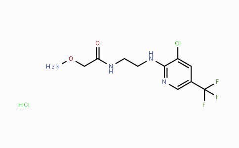 CAS No. 324009-15-6, 2-(Aminooxy)-N-(2-{[3-chloro-5-(trifluoromethyl)-2-pyridinyl]amino}ethyl)acetamide hydrochloride