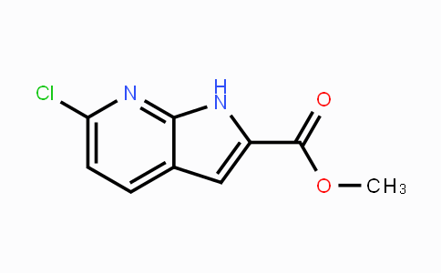 CAS No. 1140512-58-8, Methyl 6-chloro-1H-pyrrolo[2,3-b]pyridine-2-carboxylate