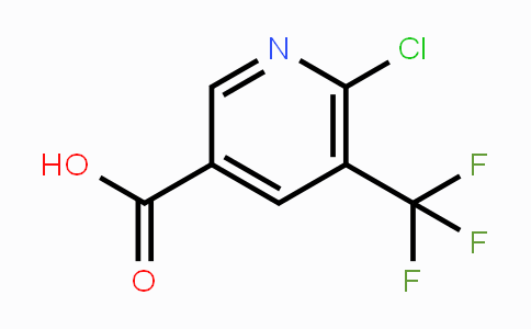 CAS No. 1110782-41-6, 6-Chloro-5-(trifluoromethyl)pyridine-3-carboxylic acid